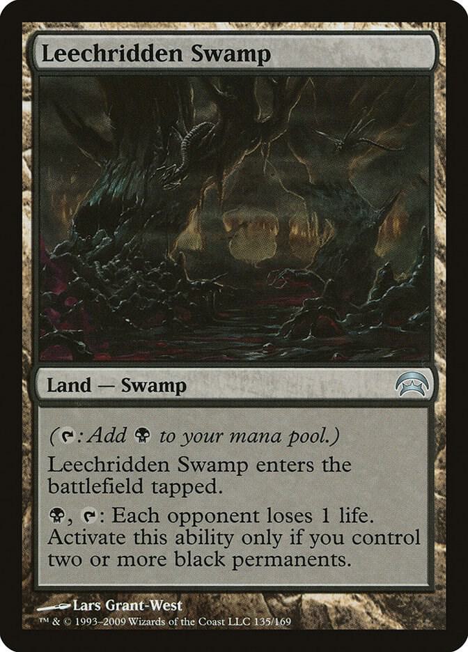 Leechridden Swamp [Planechase] 135