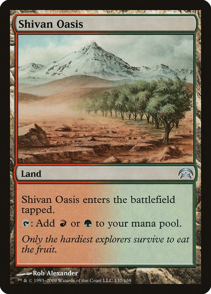 Shivan Oasis [Planechase] 137
