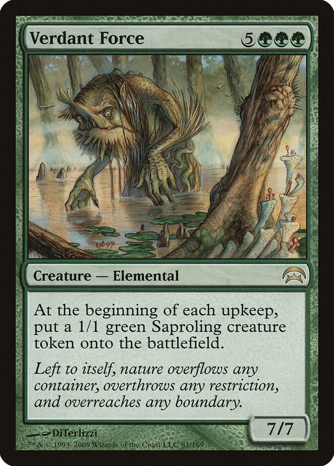 Verdant Force [Planechase] 81
