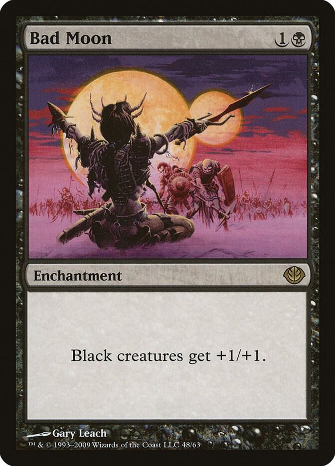 Bad Moon [Duel Decks: Garruk vs. Liliana] 48