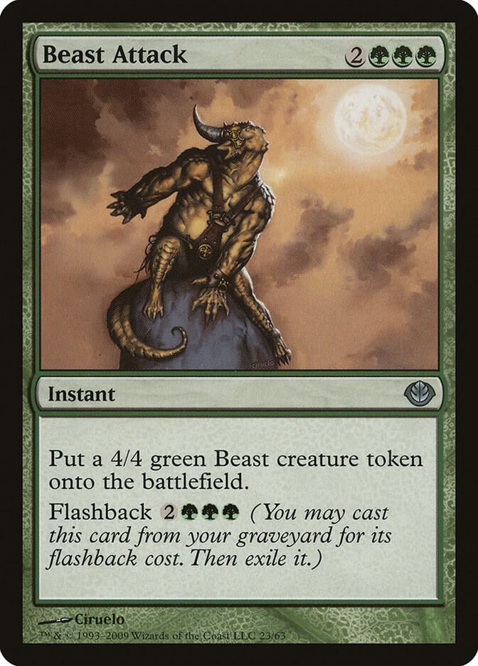 Beast Attack [Duel Decks: Garruk vs. Liliana] 23