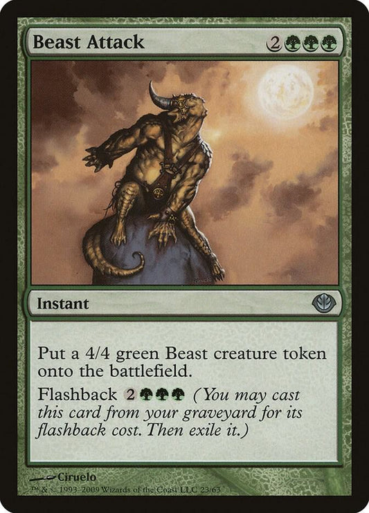 Beast Attack [Duel Decks: Garruk vs. Liliana] 23