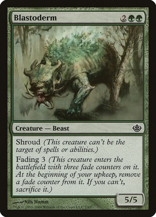 Blastoderm [Duel Decks: Garruk vs. Liliana] 7