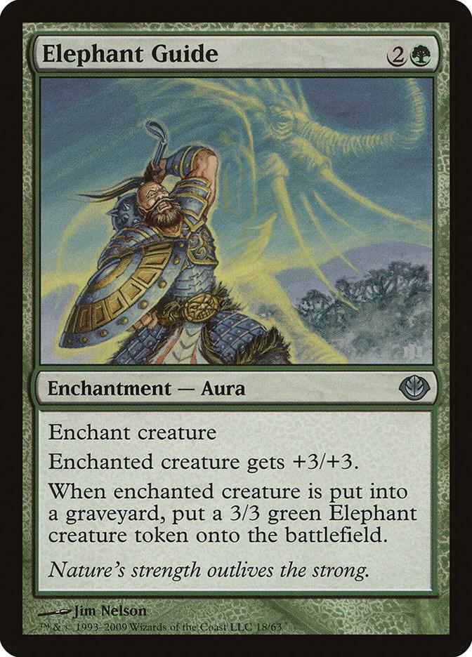 Elephant Guide [Duel Decks: Garruk vs. Liliana] 18