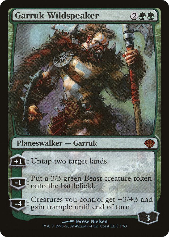 Garruk Wildspeaker [Duel Decks: Garruk vs. Liliana] 1