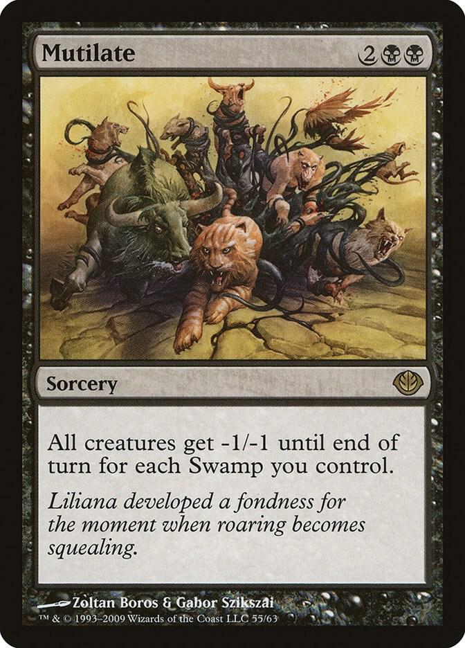 Mutilate [Duel Decks: Garruk vs. Liliana] 55