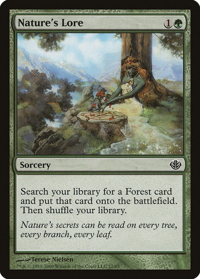 Nature's Lore [Duel Decks: Garruk vs. Liliana] 17
