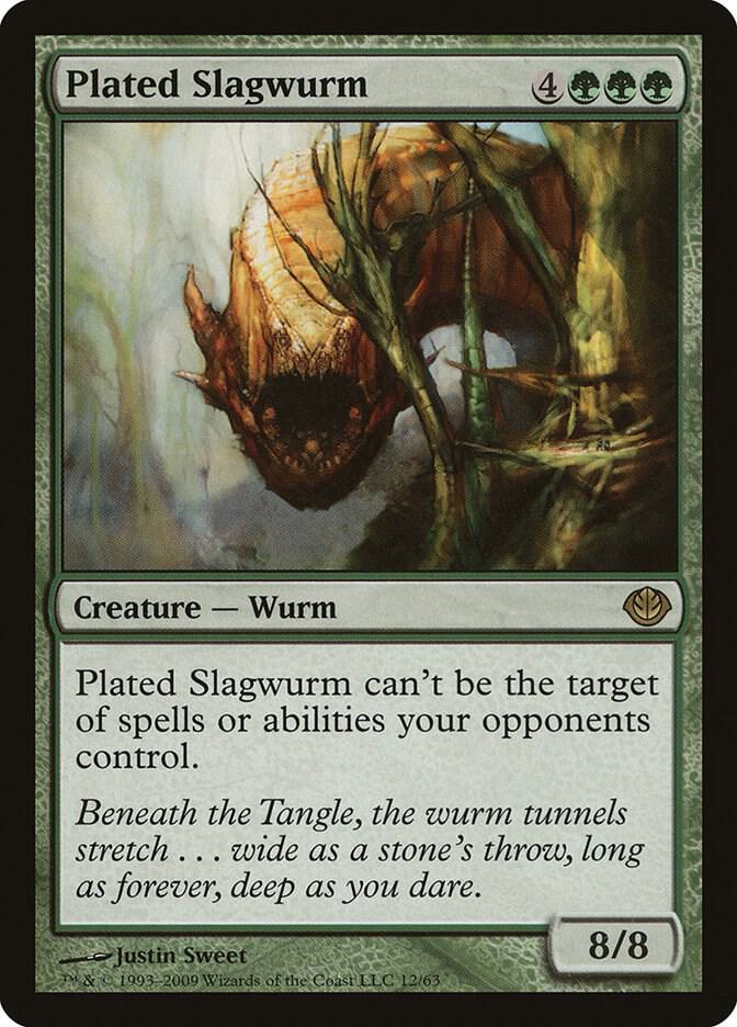 Plated Slagwurm [Duel Decks: Garruk vs. Liliana] 12