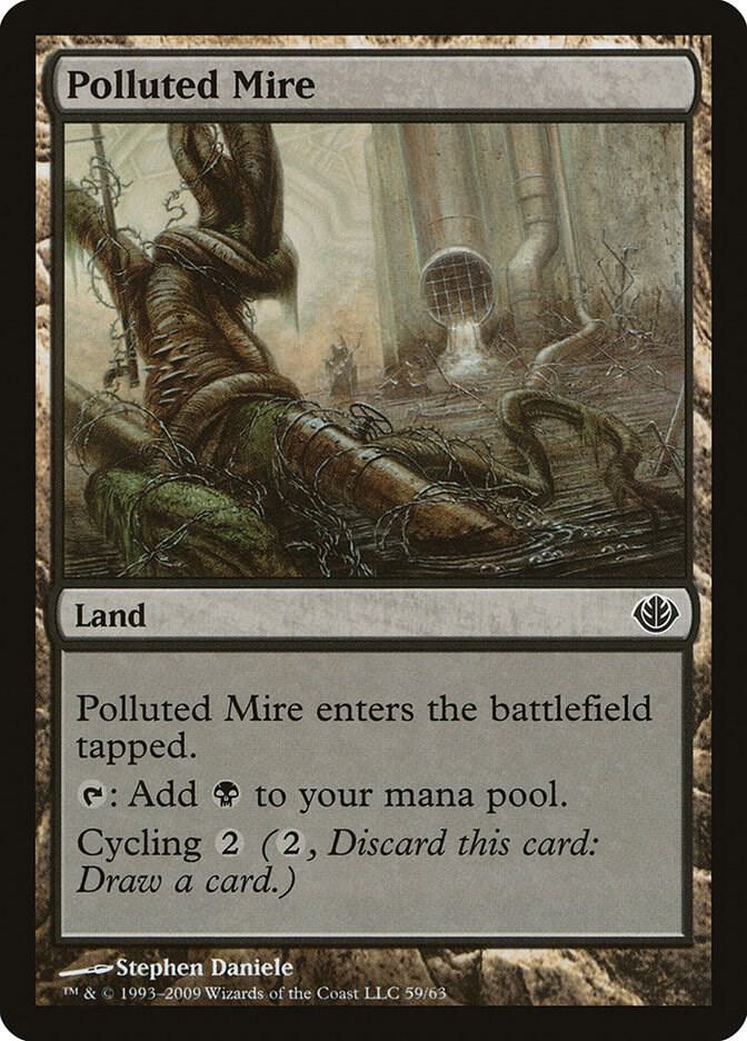 Polluted Mire [Duel Decks: Garruk vs. Liliana] 59