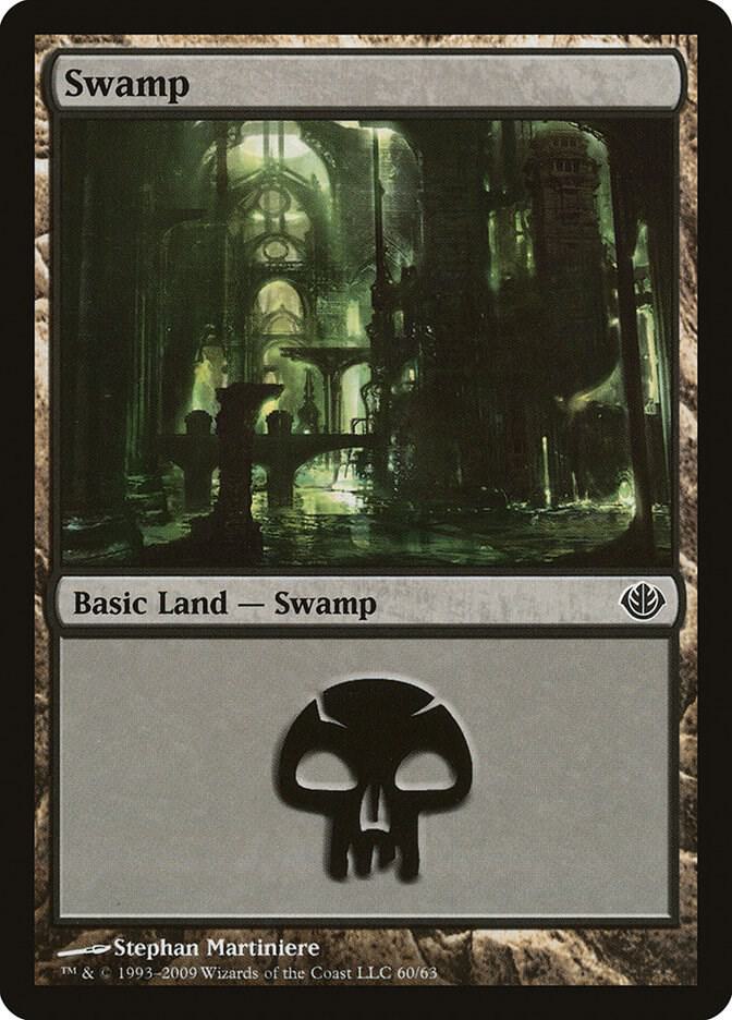 Swamp (60) [Duel Decks: Garruk vs. Liliana] 60