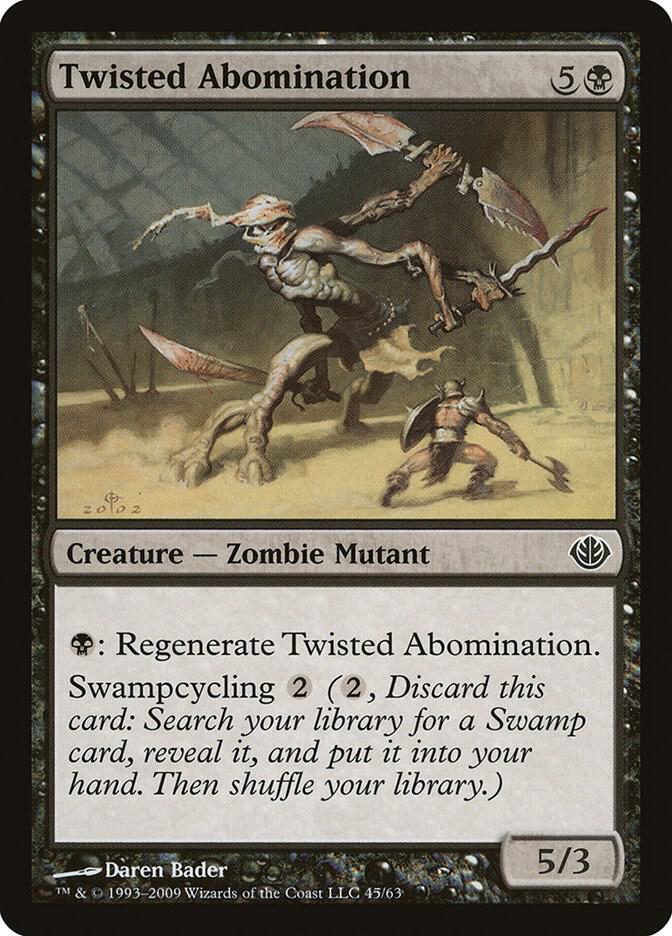 Twisted Abomination [Duel Decks: Garruk vs. Liliana] 45
