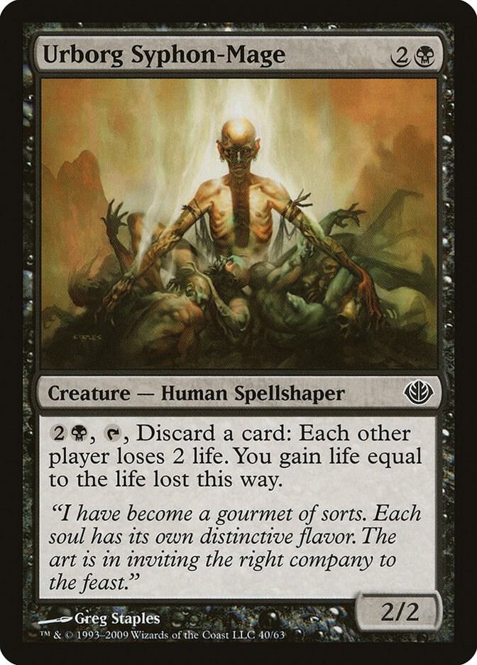 Urborg Syphon-Mage [Duel Decks: Garruk vs. Liliana] 40