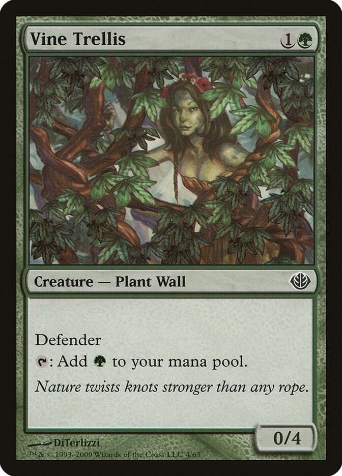 Vine Trellis [Duel Decks: Garruk vs. Liliana] 4