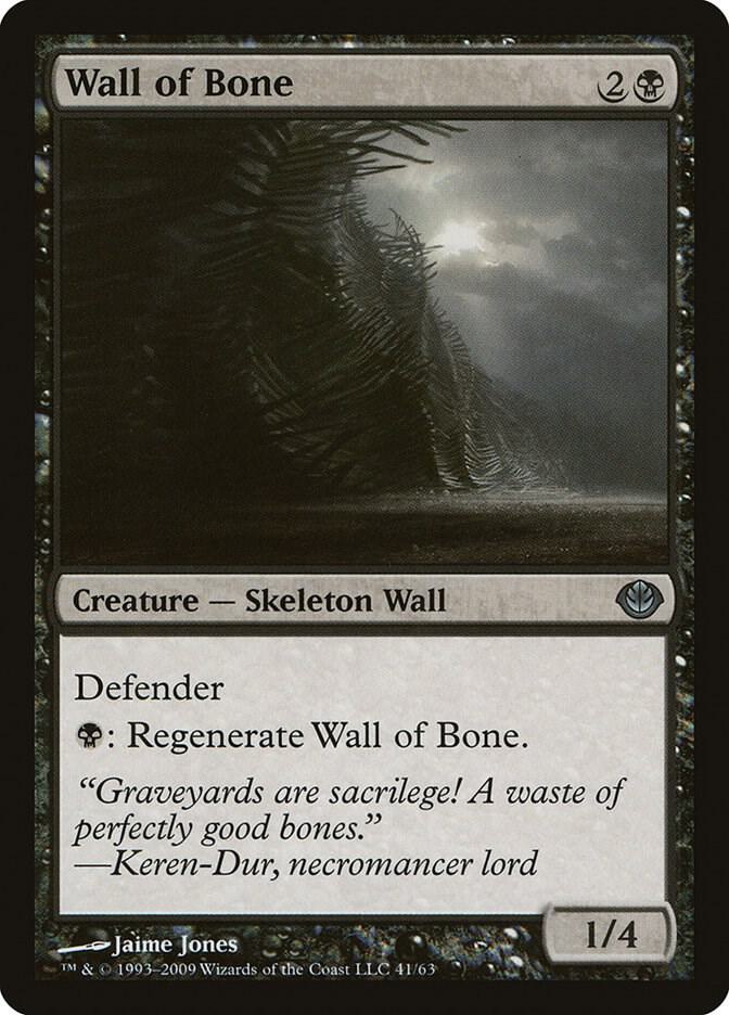 Wall of Bone [Duel Decks: Garruk vs. Liliana] 41