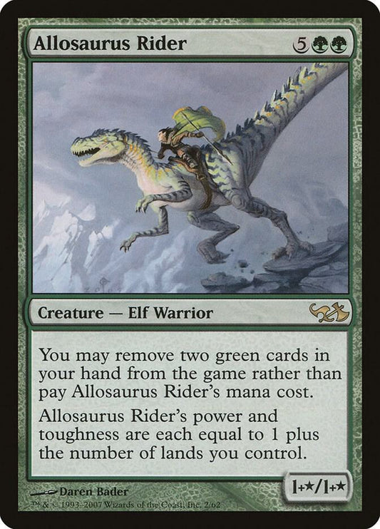 Allosaurus Rider [Duel Decks: Elves vs. Goblins] 2