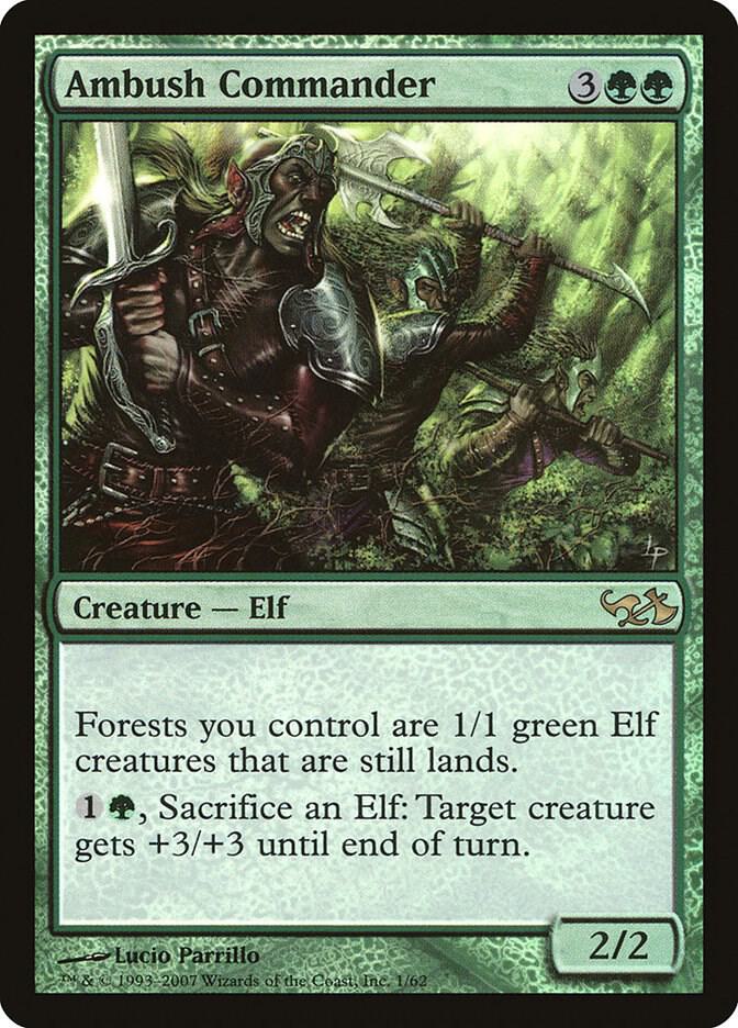 Ambush Commander [Duel Decks: Elves vs. Goblins] 1