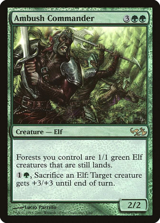 Ambush Commander [Duel Decks: Elves vs. Goblins] 1