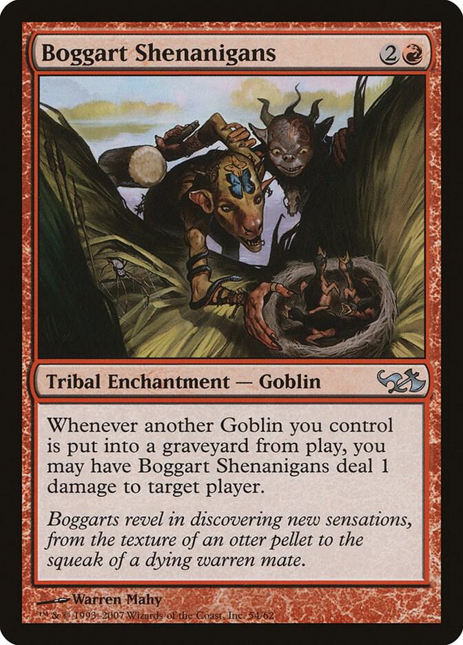 Boggart Shenanigans [Duel Decks: Elves vs. Goblins] 54