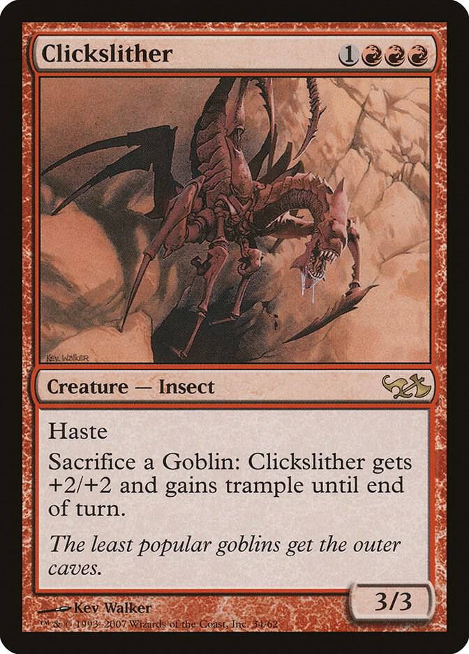 Clickslither [Duel Decks: Elves vs. Goblins] 34
