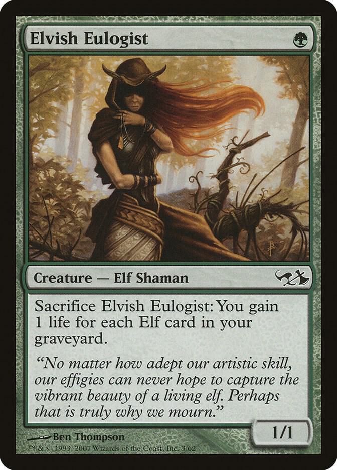 Elvish Eulogist [Duel Decks: Elves vs. Goblins] 3