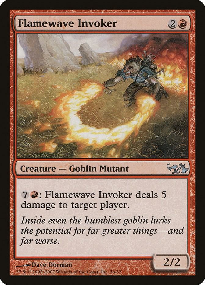Flamewave Invoker [Duel Decks: Elves vs. Goblins] 36