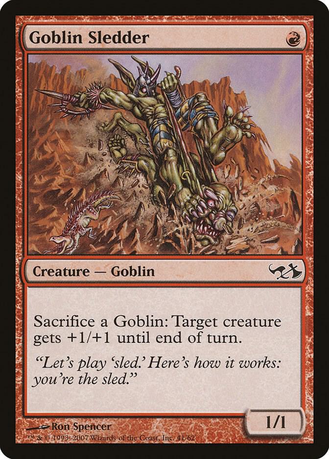 Goblin Sledder [Duel Decks: Elves vs. Goblins] 41