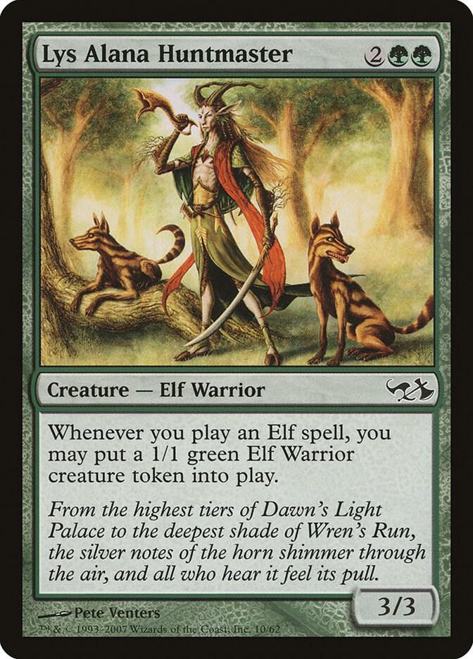 Lys Alana Huntmaster [Duel Decks: Elves vs. Goblins] 10
