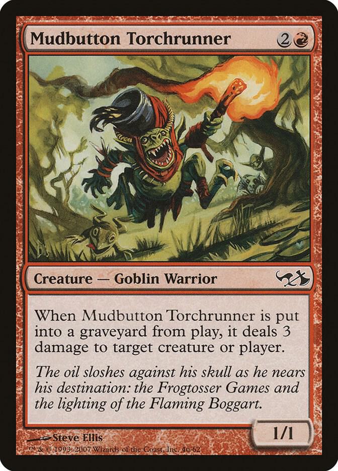 Mudbutton Torchrunner [Duel Decks: Elves vs. Goblins] 46