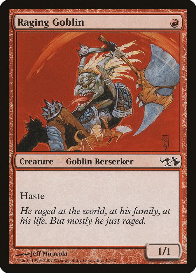 Raging Goblin [Duel Decks: Elves vs. Goblins] 47