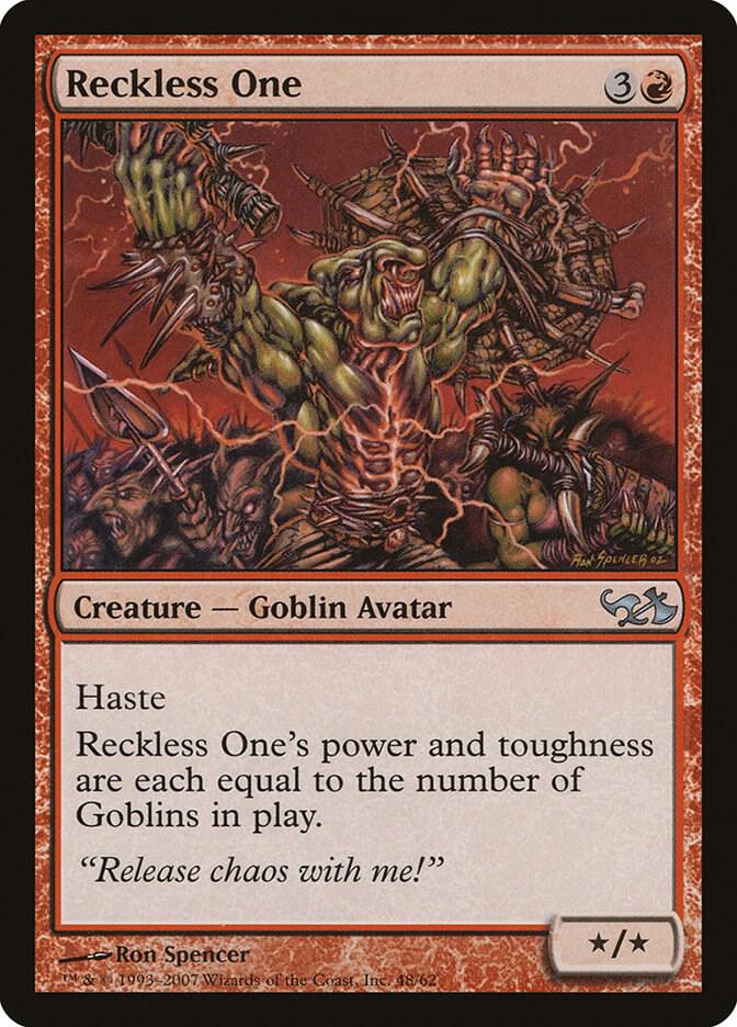 Reckless One [Duel Decks: Elves vs. Goblins] 48