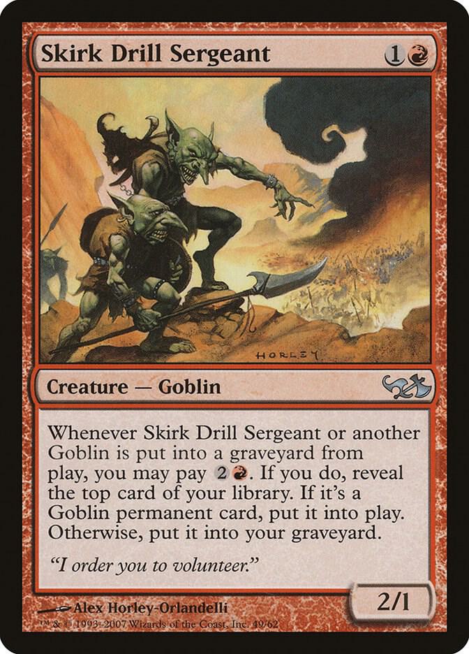 Skirk Drill Sergeant [Duel Decks: Elves vs. Goblins] 49
