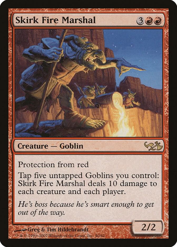 Skirk Fire Marshal [Duel Decks: Elves vs. Goblins] 50