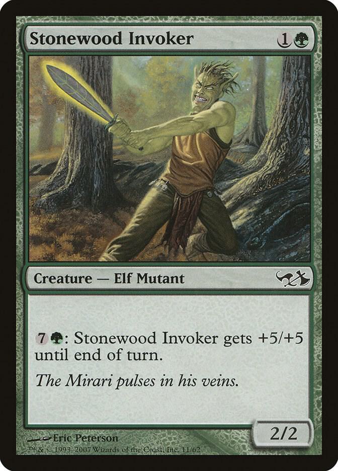 Stonewood Invoker [Duel Decks: Elves vs. Goblins] 11