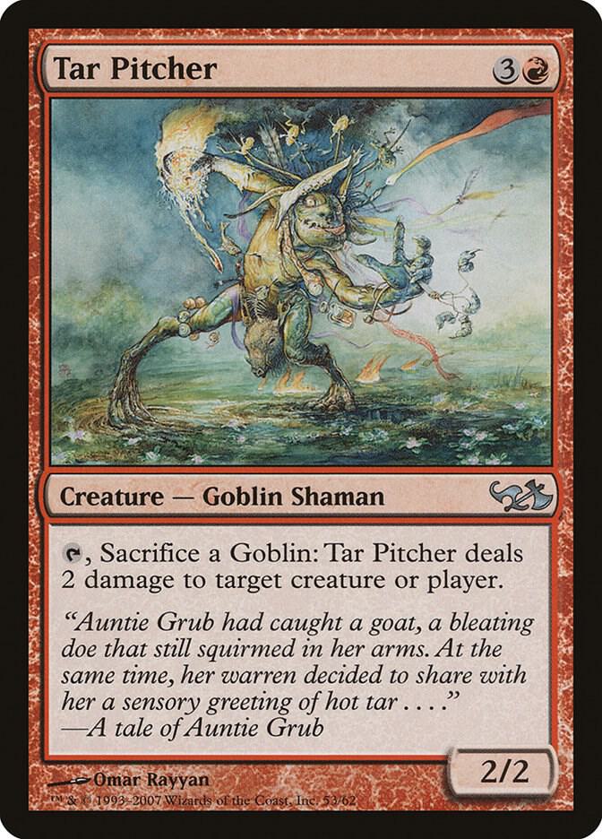 Tar Pitcher [Duel Decks: Elves vs. Goblins] 53