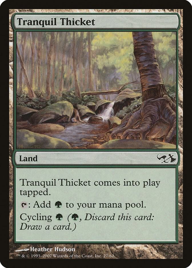 Tranquil Thicket [Duel Decks: Elves vs. Goblins] 27