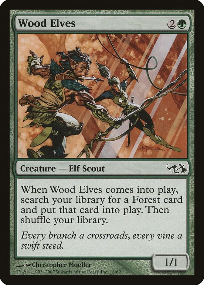 Wood Elves [Duel Decks: Elves vs. Goblins] 18