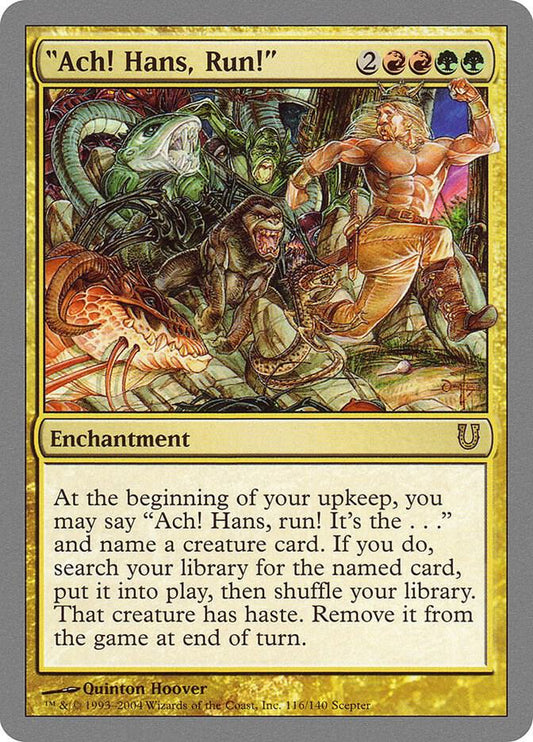 "Ach! Hans, Run!" [Unhinged] 116