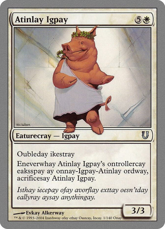 Atinlay Igpay [Unhinged] 1