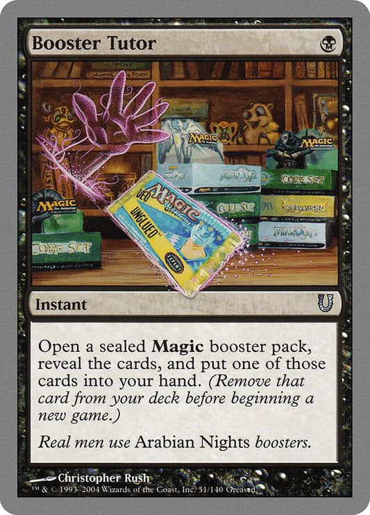Booster Tutor [Unhinged] 51