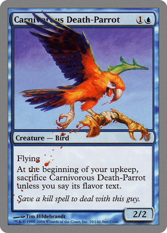 Carnivorous Death-Parrot [Unhinged] 29
