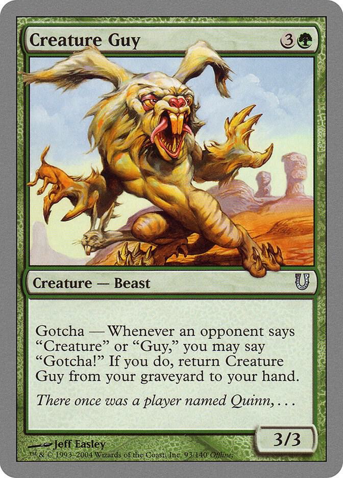 Creature Guy [Unhinged] 93