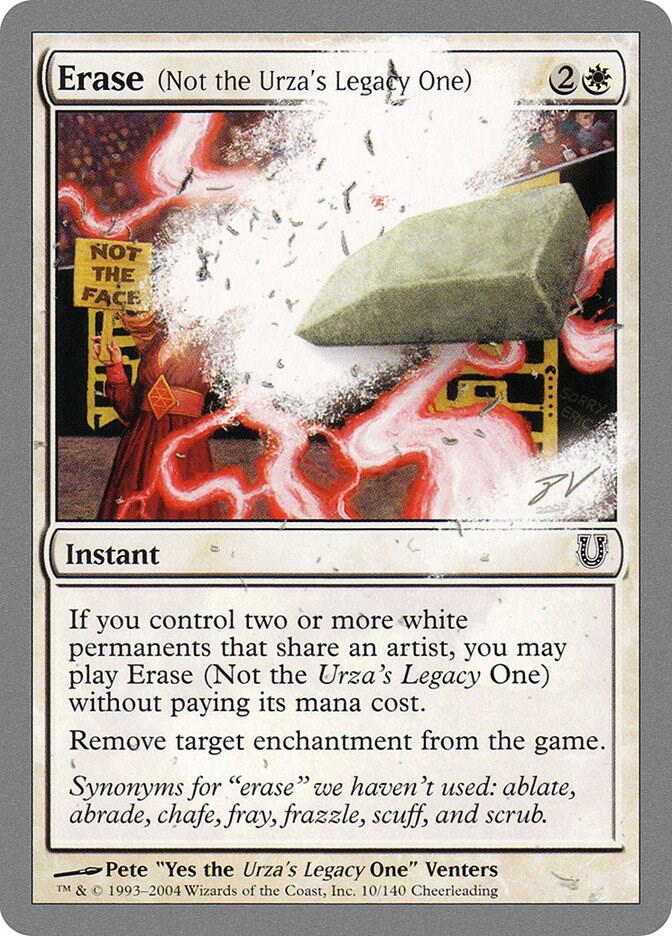 Erase (Not the Urza's Legacy One) [Unhinged] 10