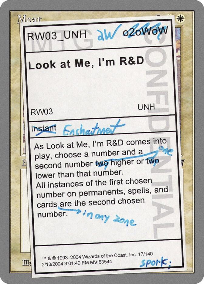 Look at Me, I'm R&D [Unhinged] 17
