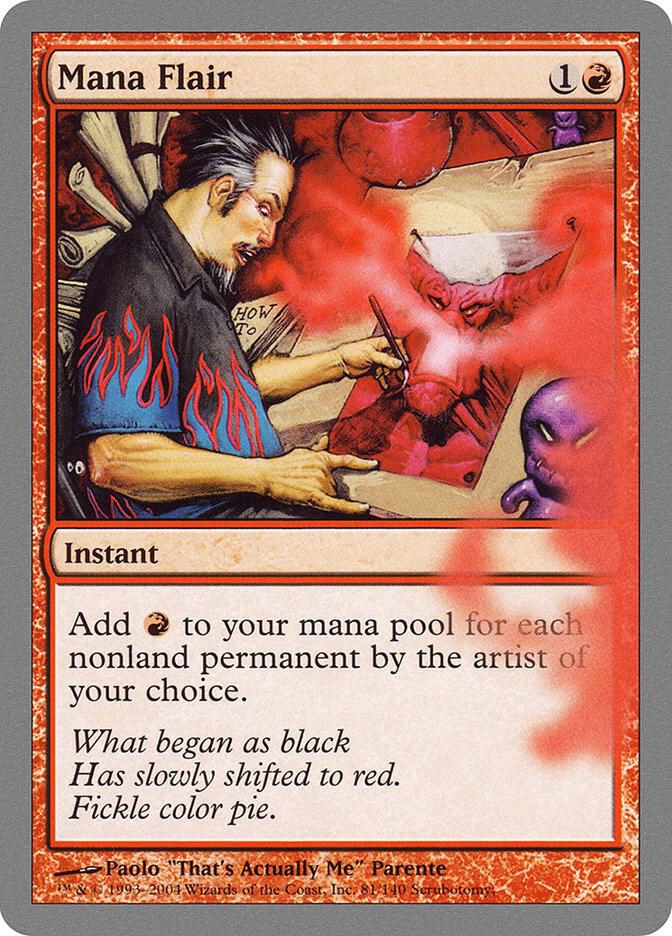 Mana Flair [Unhinged] 81