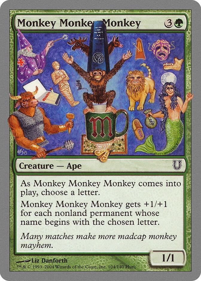 Monkey Monkey Monkey [Unhinged] 104