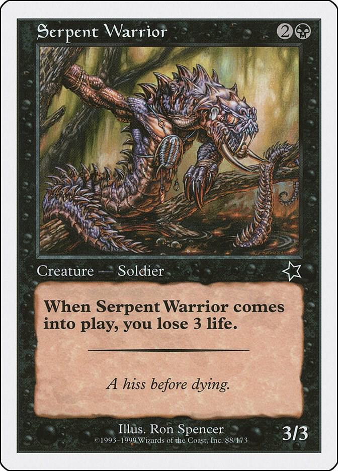 Serpent Warrior [Starter 1999] 88