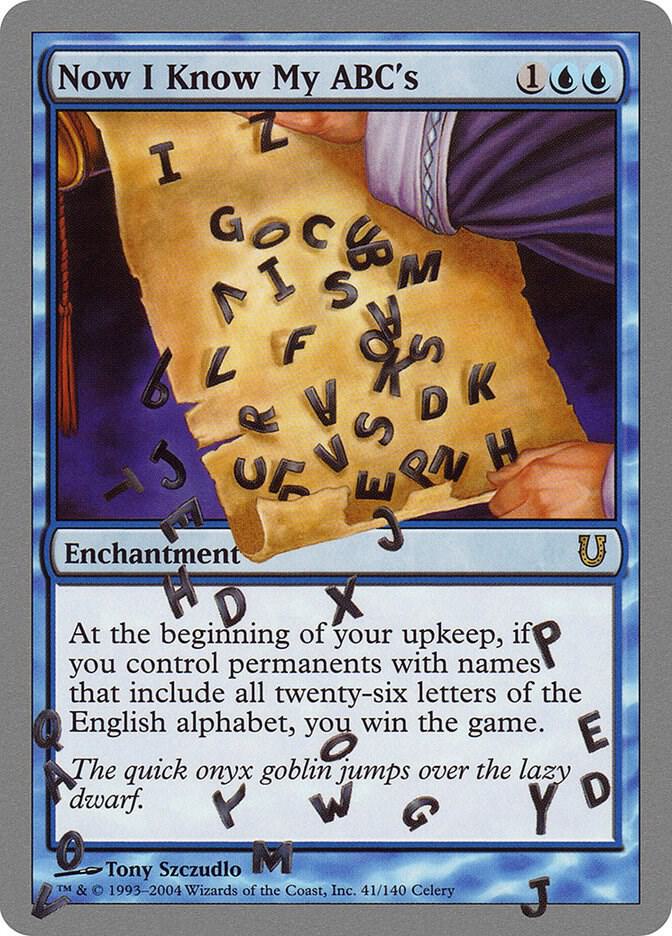 Now I Know My ABC's [Unhinged] 41
