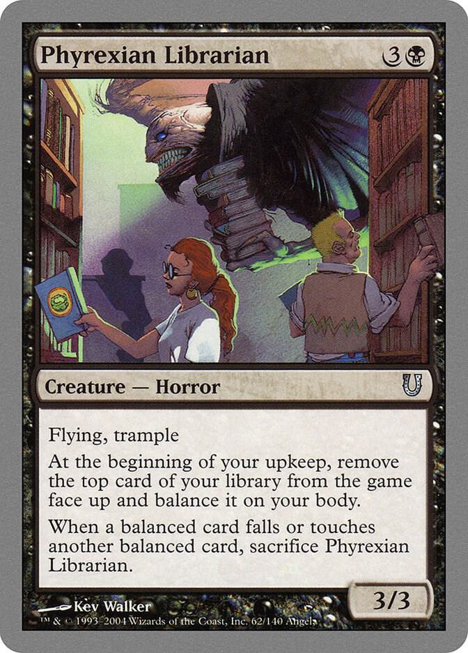 Phyrexian Librarian [Unhinged] 62