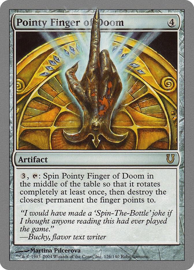 Pointy Finger of Doom [Unhinged] 126