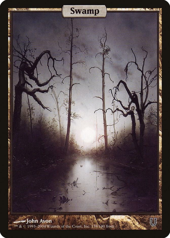 Swamp - Full Art [Unhinged] 138